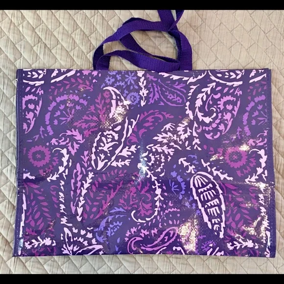 Vera Bradley Shopping Bags Bundle Set of 3 - Picture 4 of 6